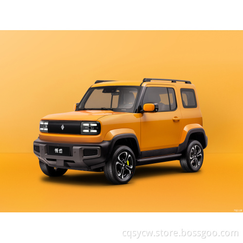 Недавно доступный маленький внедорожник Baojun Yueye 2023 Zhizun Edition Pure Electric 3-дверные 4-местные внедорожники Новые энергетические автомобили дешевые автомобили